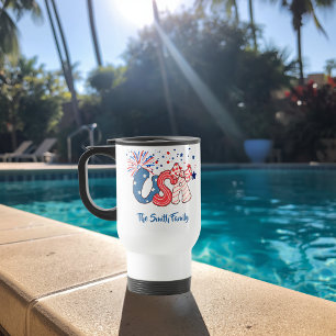 Tasse de voyage personnalisée USA