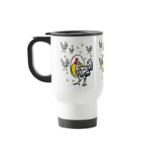 Tasse de voyage poulet Roseanne