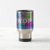 Tasse de voyage pour café PWDP, inox (Centre)