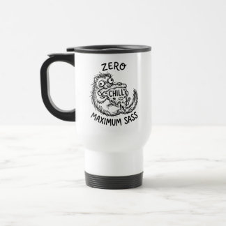 Tasse de voyage pour les navetteurs humour furet f
