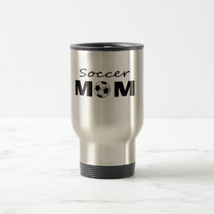 Tasse de voyage pour maman de footballeur