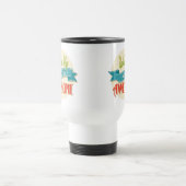 Tasse de voyage rétro éveillée formidable (Centre)