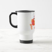 Tasse de voyage romantique avec poissons et vers d (Gauche)