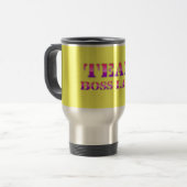 Tasse de voyage Team Boss Lady (Devant gauche)