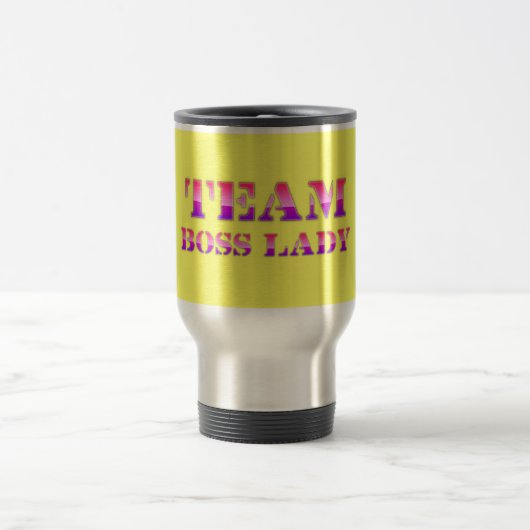 Tasse de voyage Team Boss Lady (Centre)