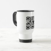 Tasse de voyage (texte fait sur commande) (Devant gauche)
