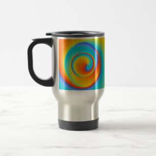 tasse de voyage - tourbillon enflammé
