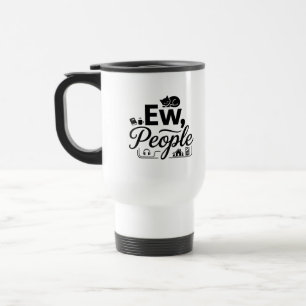 Tasse de Voyageur 15 oz Citation du Matin Café