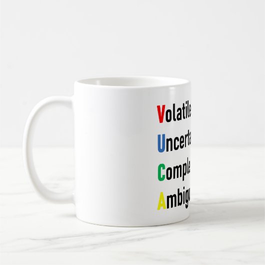 Tasse de VUCA (Gauche)