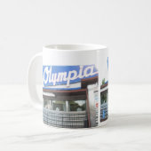 Tasse de wagon-restaurant d'Olympia (Devant gauche)