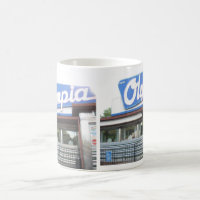 Tasse de wagon-restaurant d'Olympia