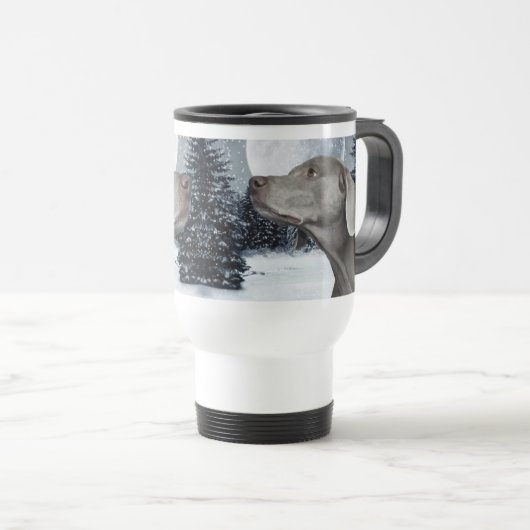 Tasse de Weimaraner (Devant droit)