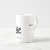 Tasse de Wellington de porcelaine tendre (Devant droit)