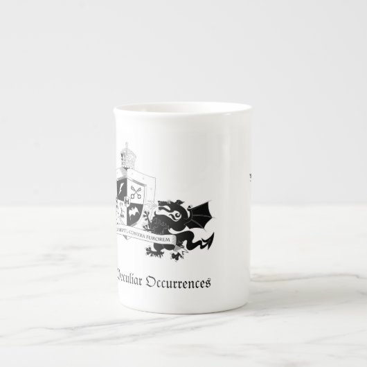 Tasse de Wellington de porcelaine tendre (Devant)