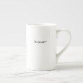 Tasse de Wellington de porcelaine tendre (Droite)