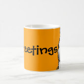 Tasse de Westie Grrreetings (Centre)