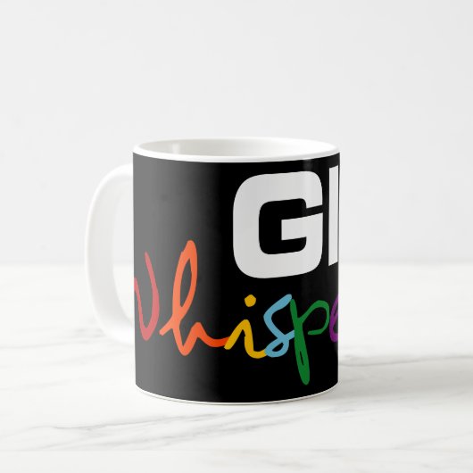 Tasse de Whisperer de GIS (Devant gauche)
