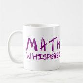 Tasse de Whisperer de maths (Gauche)