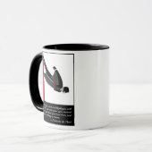 Tasse de Wingsuit Skydive (Devant gauche)