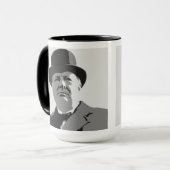 Tasse de Winston Churchill (Devant gauche)