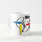 Tasse de WKD (Devant gauche)