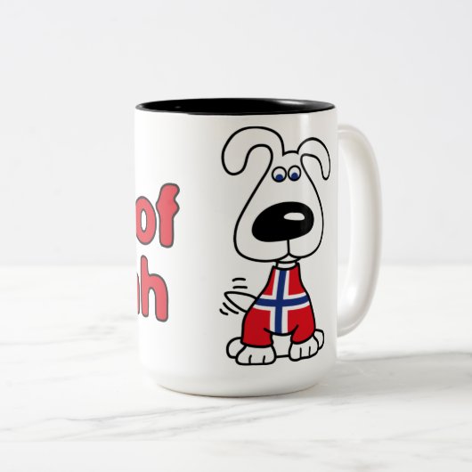 Tasse de Woof Dah (Devant droit)