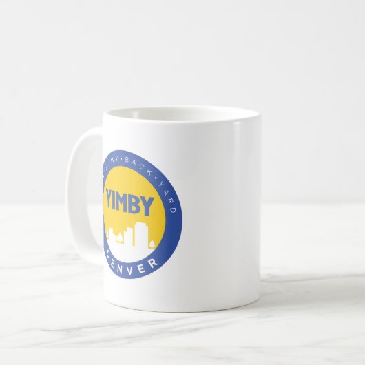 Tasse de YIMBY Denver (Devant gauche)