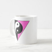 Tasse de Yin Yang de triangle (Devant gauche)