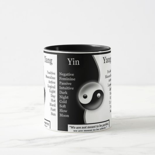 TASSE DE YING YANG (Centre)