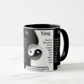 TASSE DE YING YANG (Devant droit)