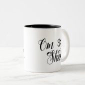 Tasse de yoga de l'OM Shanti (Devant droit)