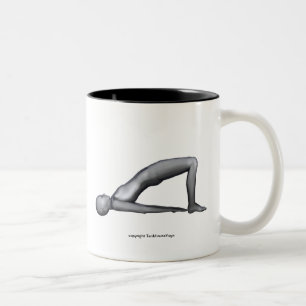 Tasse de yoga - pose de pont