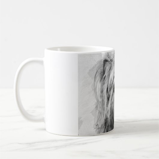 Tasse de Yorkie (Gauche)
