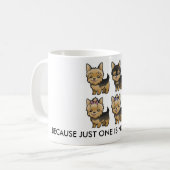 Tasse de Yorkie (Devant gauche)