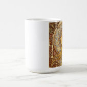 Tasse de zodiaque de Nouveau Alphonse Mucha d'art (Centre)