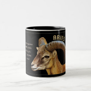 Tasse de zodiaque de RAM de Bélier avec des