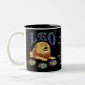 Tasse de zodiaque de signe de naissance de Lion (Gauche)
