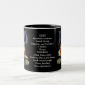 Tasse de zodiaque de signe de naissance de Lion (Centre)