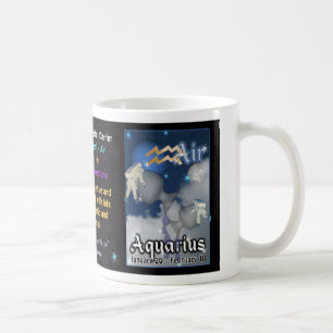 Tasse de zodiaque de Verseau