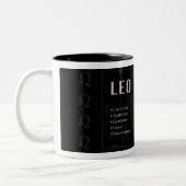 Tasse de zodiaque - LION le lion (Gauche)