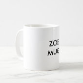 TASSE DE ZOE (Devant gauche)