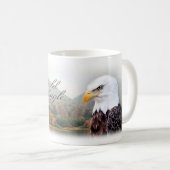 Tasse d'Eagle chauve (Devant droit)
