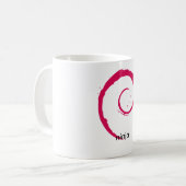 tasse debian de ninja de Linux - ambihand (Devant gauche)