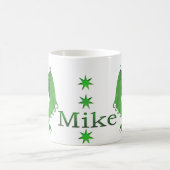 Tasse debout de dragon vert pour Mike (Centre)