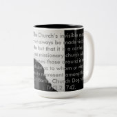 Tasse d'ecclesiology de Karl Barth (Devant droit)