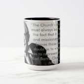 Tasse d'ecclesiology de Karl Barth (Centre)