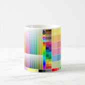 Tasse d'échantillon de couleur (Centre)