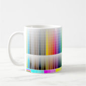 Tasse d'échantillon de couleur (Gauche)