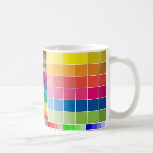 Tasse d'échantillon de couleur (Droite)