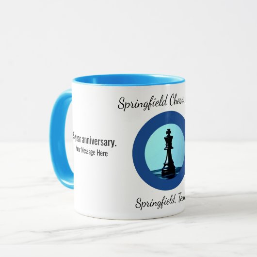 Tasse d'échecs (Devant gauche)